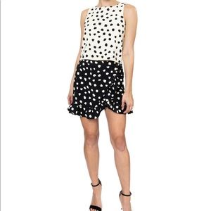 Julie Brown - polka dot crop top